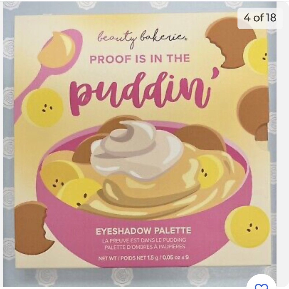 Never open BEAUTY BAKERIE Pudding Eyeshadow Palette
